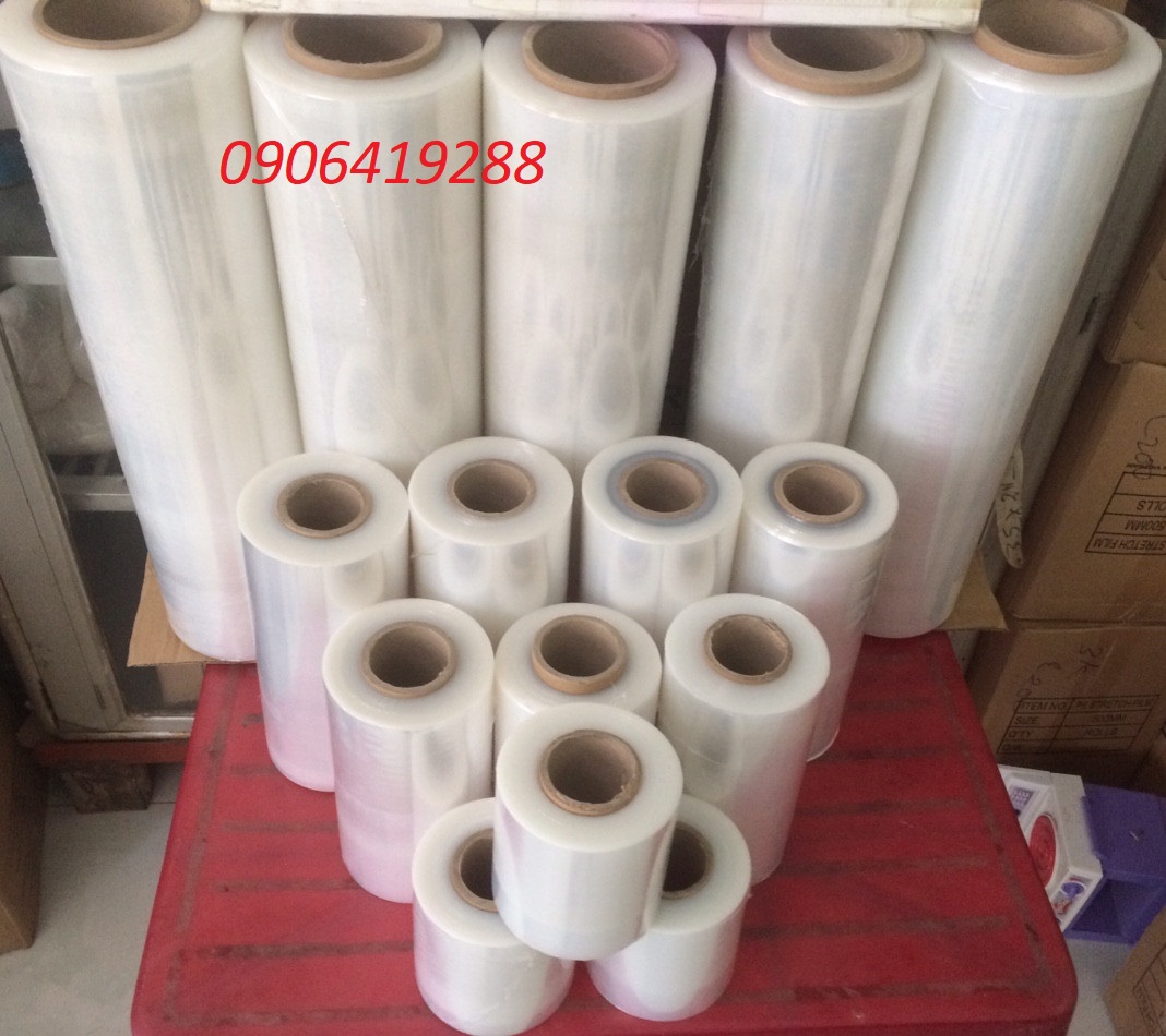 Giá màng pe quấn hàng nội thất tại Hóc Môn