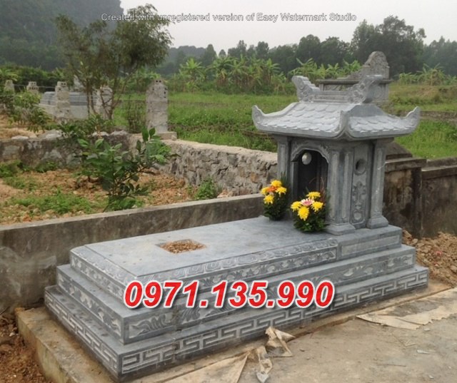 mẫu lăng mộ đá có mái và không mái đẹp bán tại tiền giang vũng tàu