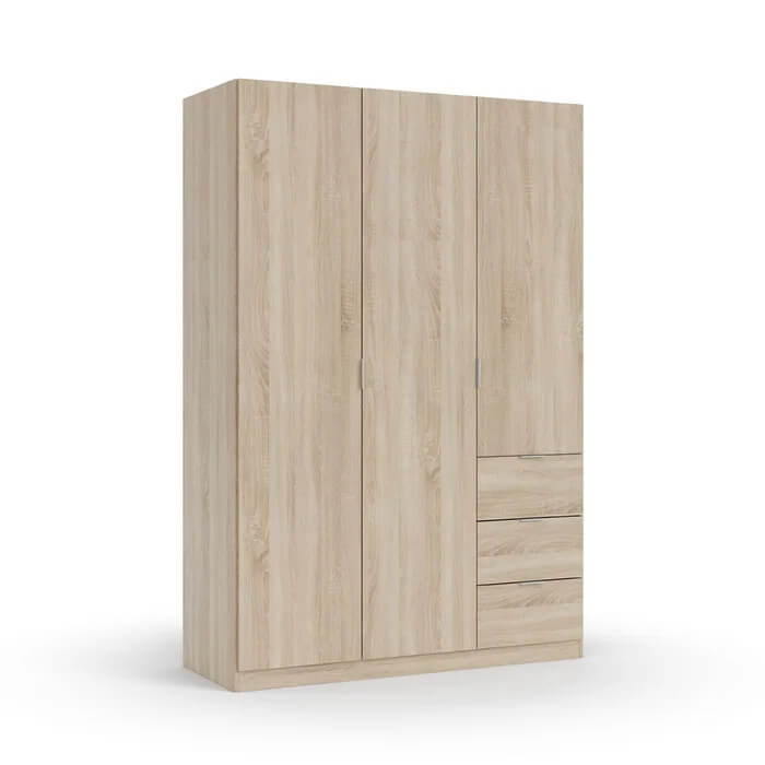 Tủ áo 3 cánh đẹp - Đóng tủ áo giá rẻ tphcm