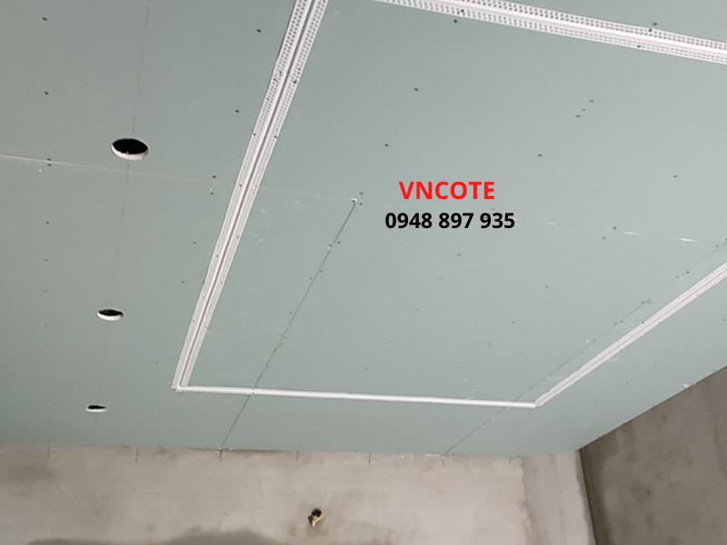 Nẹp nhựa ron thạch cao JTC-12 màu trắng