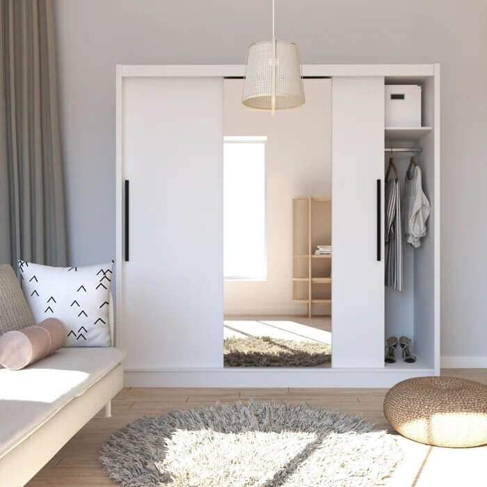 Tủ quần áo đẹp cánh lùa - Xưởng đóng tủ quần áo tphcm