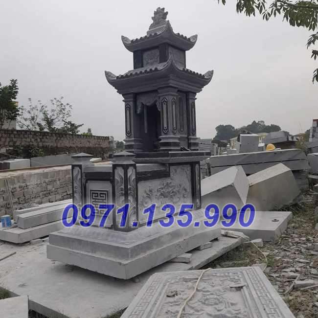 Mẫu chụp mộ bằng đá đẹp bán tại bắc giang - mộ quây đá đẹp