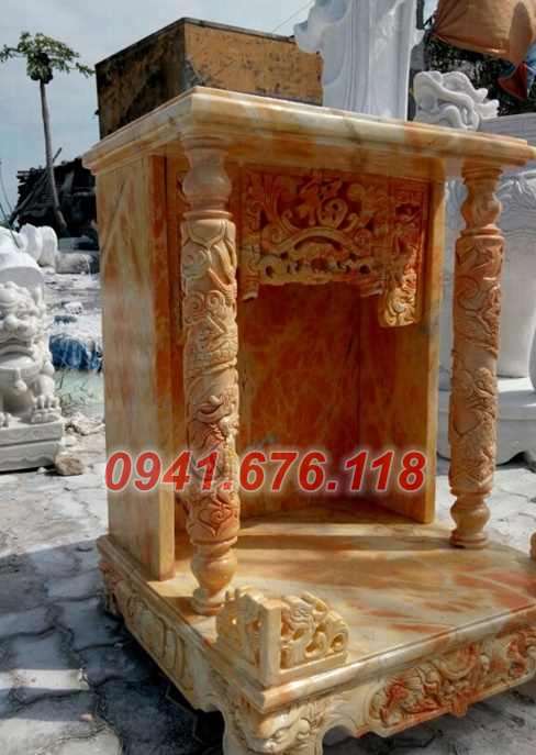 Mẫu khóm thờ tủ thờ bằng đá đẹp bán tại Bạc liêu đồng nai am miếu