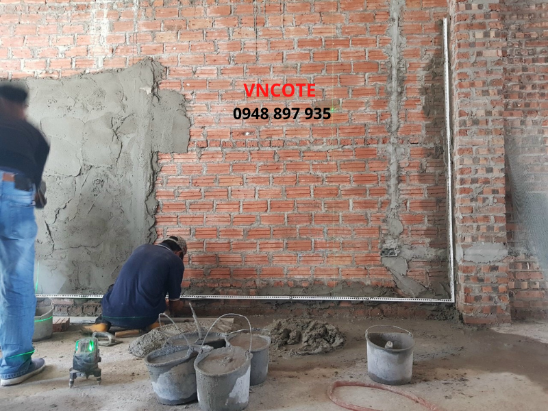 Nẹp chặn vữa tường xây trát VL-01, L=2.2m/thanh