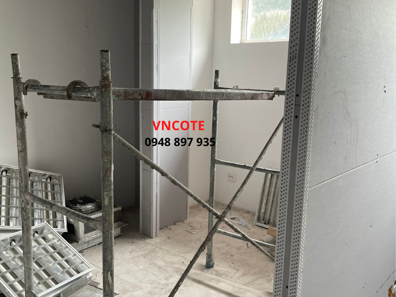Nẹp nhựa V lưới góc dương thạch cao V-20