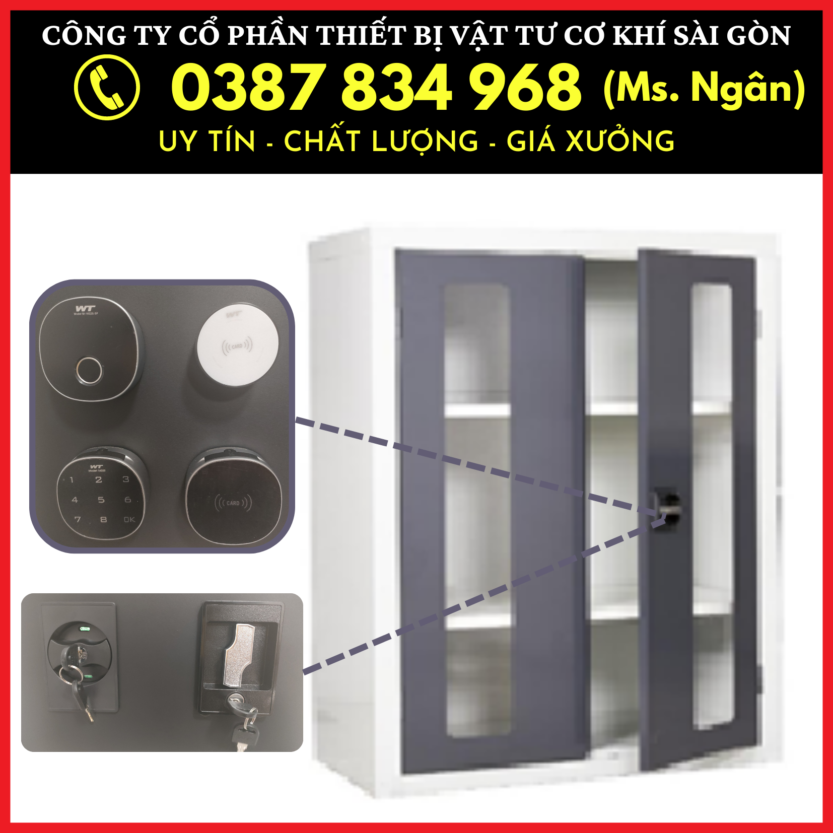 Tủ locker cá nhân cho văn phòng, nhà máy