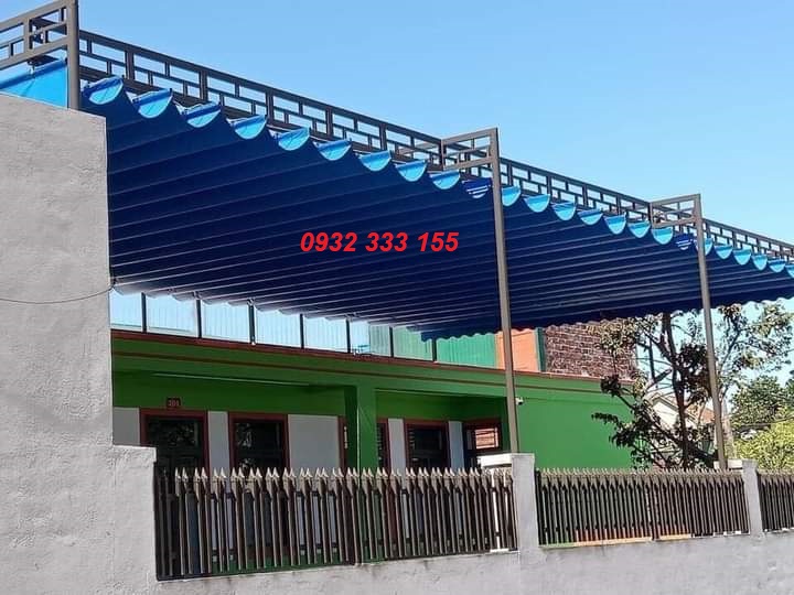 Thi công sữa chữa mái che, bạt xếp, bạt kéo di động