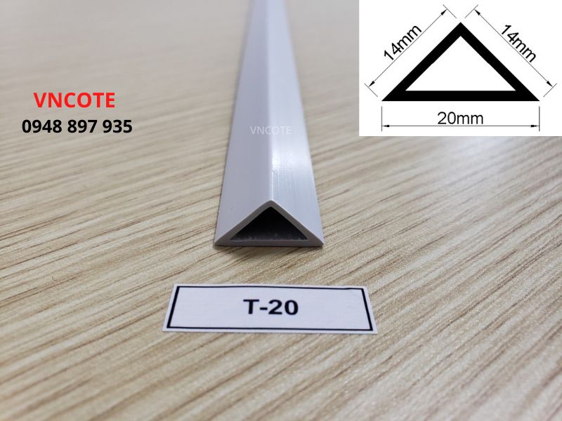 Nẹp tam giác T-20 cho coffa , bê tông