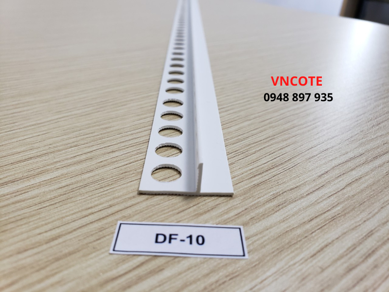 Nẹp nhựa tách khe vật liệu DF-10