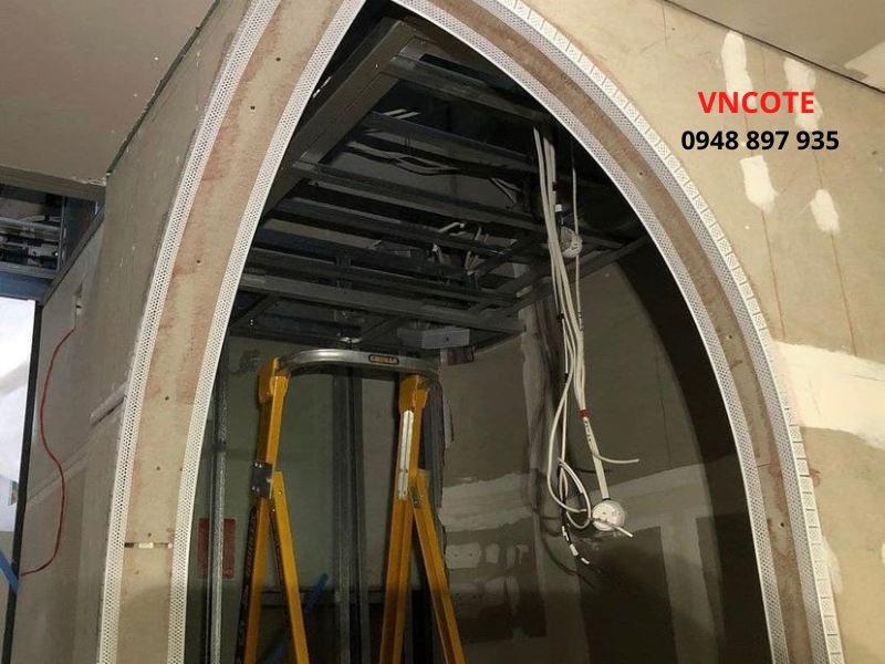 Nẹp V lưới góc thạch cao V-30