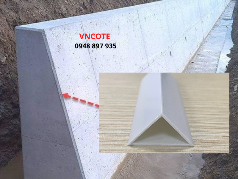 Nẹp tam giác cho bê tông T-30