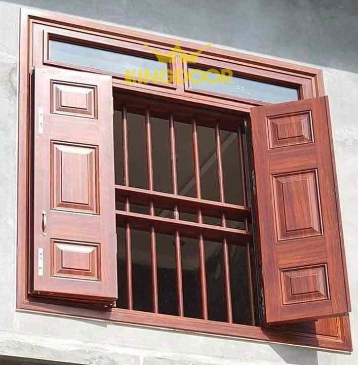 cửa thép vân gỗ nhà ở cao cấp sang trọng giá rẻ