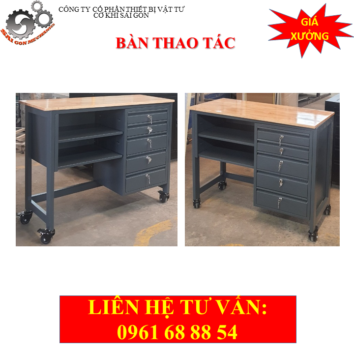 bàn thao tác model CKSG - 6212/ BÀN THAO TÁC