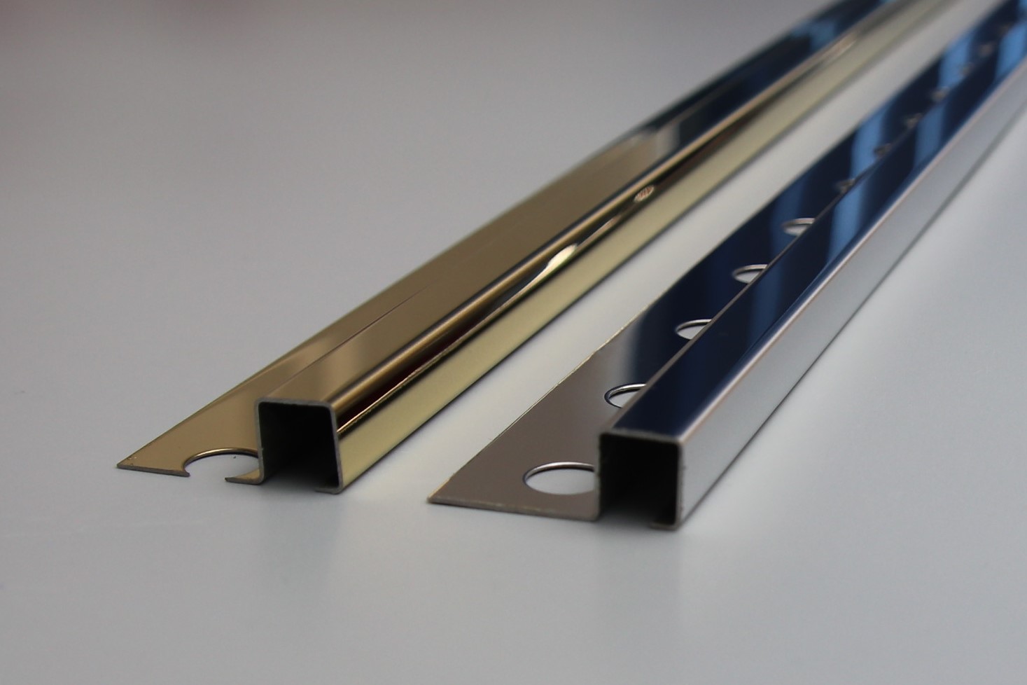 Nẹp inox trang trí bo góc ốp lát