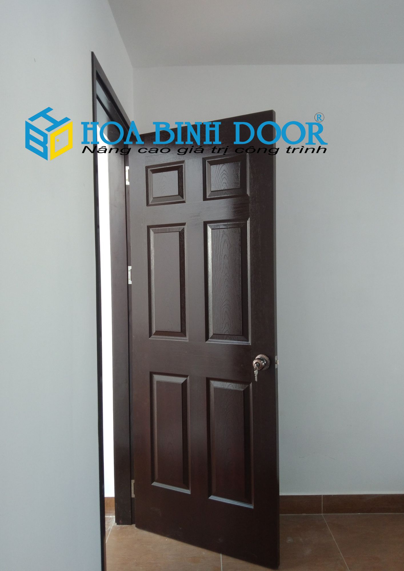 Cửa gỗ HDF tại Kiên Giang  Cửa gỗ phòng ngủ giá rẻ