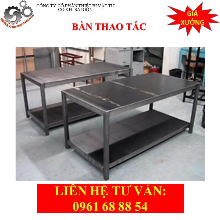 BÀN THAO TÁC MODEL CKSG - 6218/ bàn thao tác