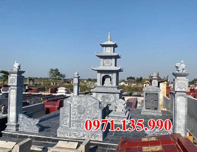 Mẫu mộ tháp chùa bằng đá đẹp để tro cốt bán tại sài gòn