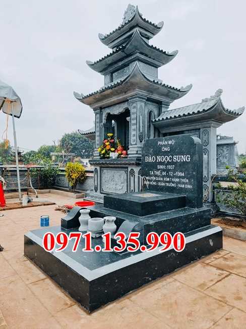 Mẫu mộ tháp chùa bằng đá đẹp để tro cốt bán tại sài gòn