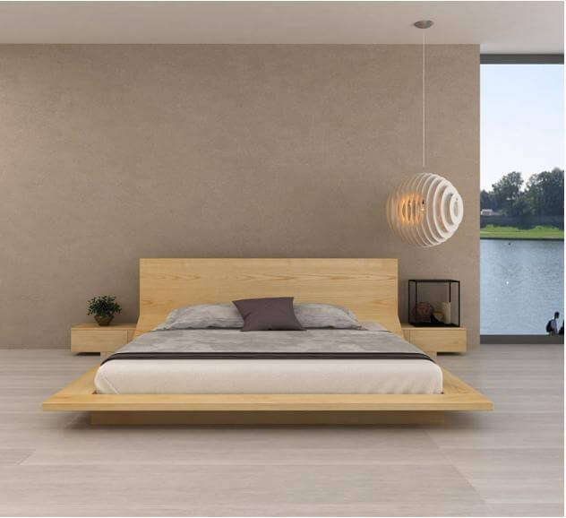 Mẫu giường ngủ bệt đẹp hiện đại nhất 2023