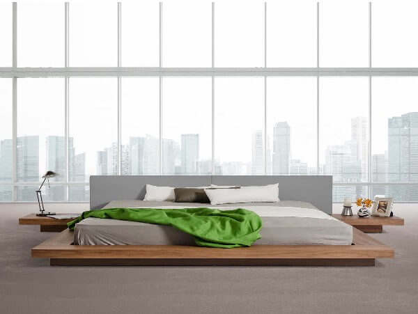 Mẫu giường ngủ bệt đẹp hiện đại nhất 2023