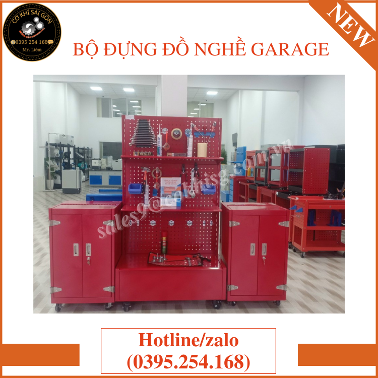 Bộ đựng dụng cụ, đồ nghề chuyên dụng cho garage