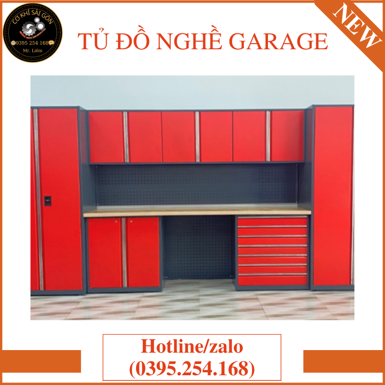 Bộ đựng dụng cụ, đồ nghề chuyên dụng cho garage