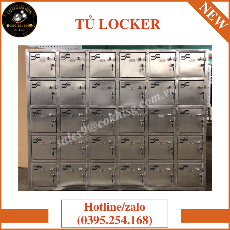 Tủ locker (tủ cá nhân) bền đẹp, chắc chắn