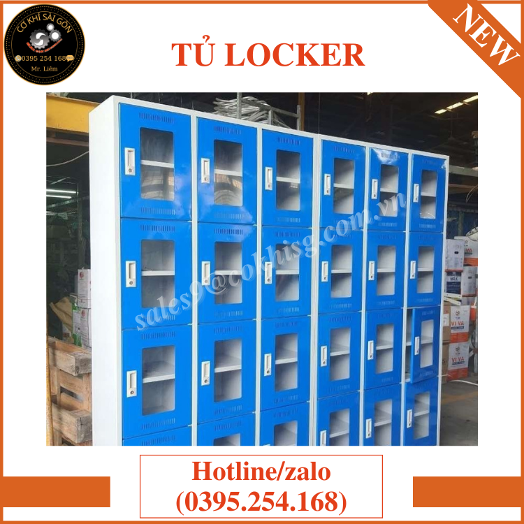 Tủ locker (tủ cá nhân) bền đẹp, chắc chắn