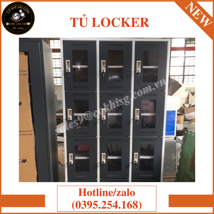 Tủ locker (tủ cá nhân) bền đẹp, chắc chắn