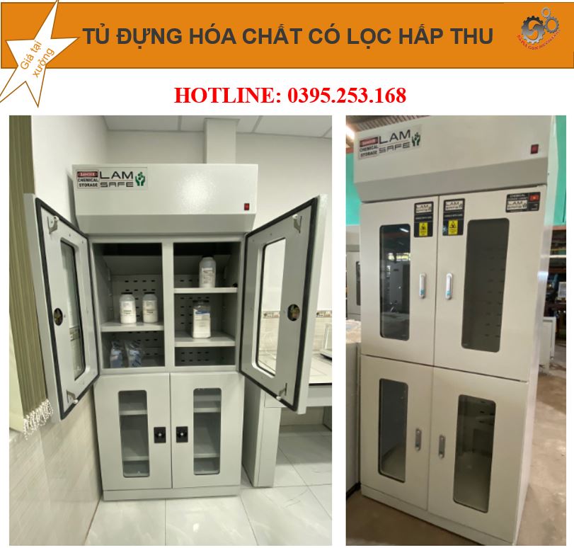 Tủ đựng hóa chất có lọc hấp thu model 900N