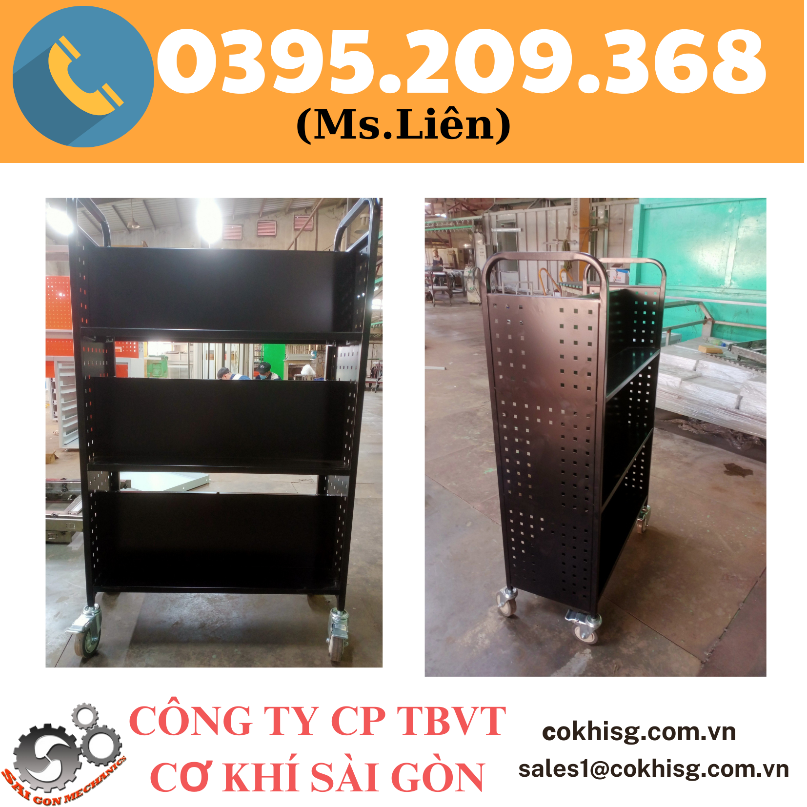 Kệ sách di động - Ms Liên (0395 209 368)