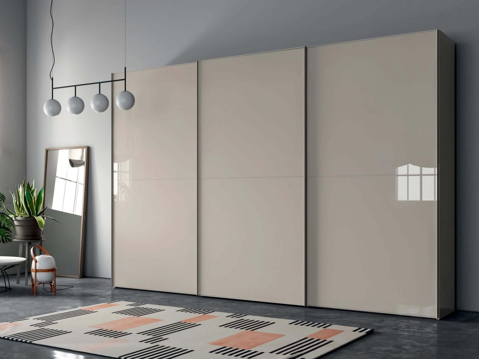 Tủ Áo Acrylic Cánh Lùa - Thi Công Tủ Áo Gỗ Giá Rẻ Thủ Đức