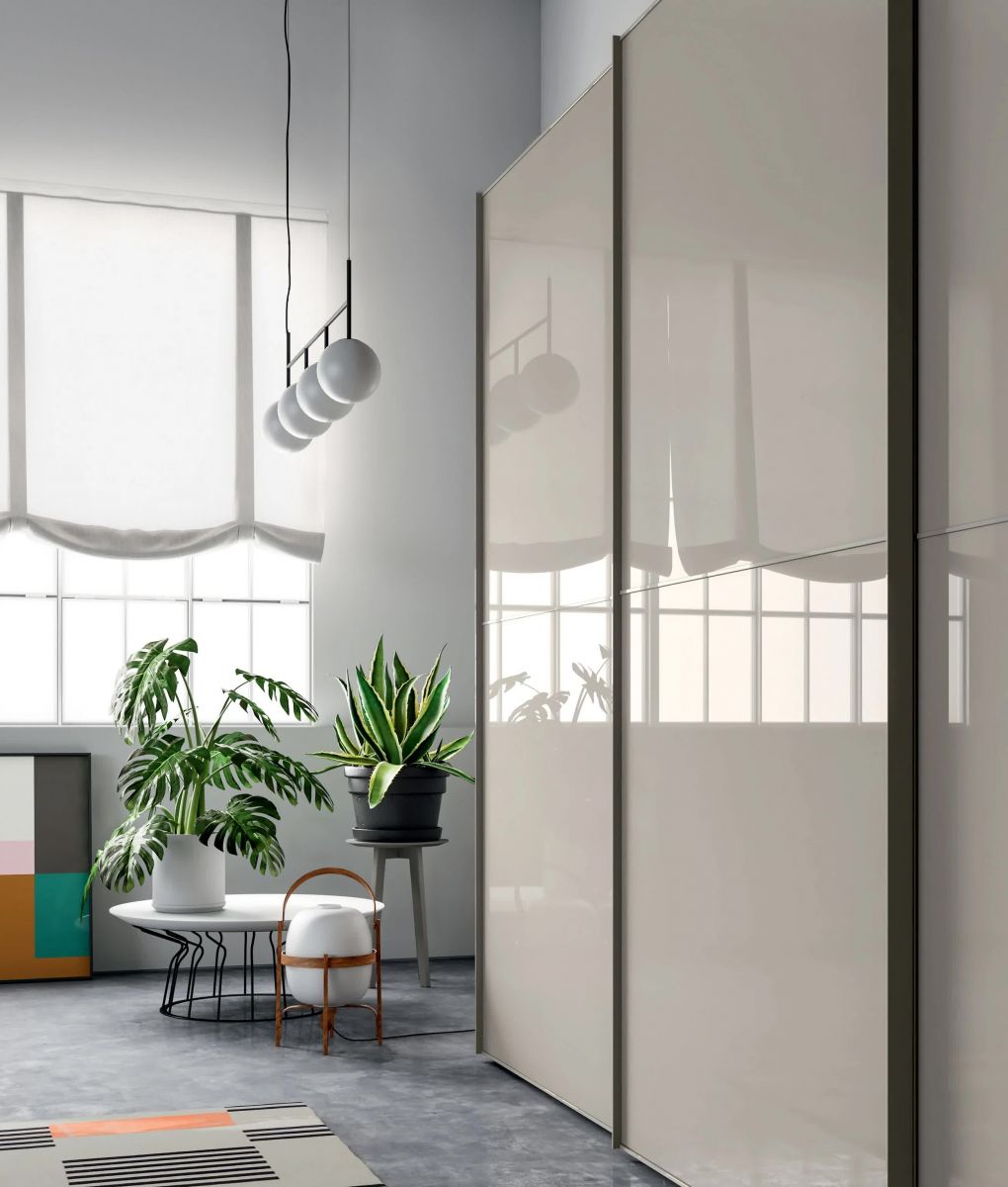 Tủ Áo Acrylic Cánh Lùa - Thi Công Tủ Áo Gỗ Giá Rẻ Thủ Đức