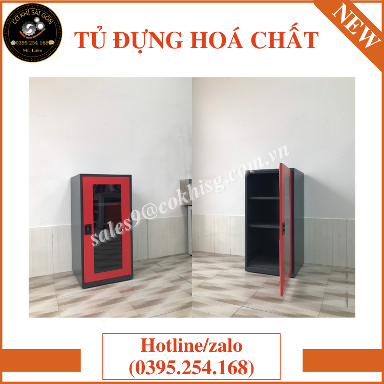 Tủ đựng hoá chất mẫu mới nhất năm 2023, bền đẹp chắc chắn