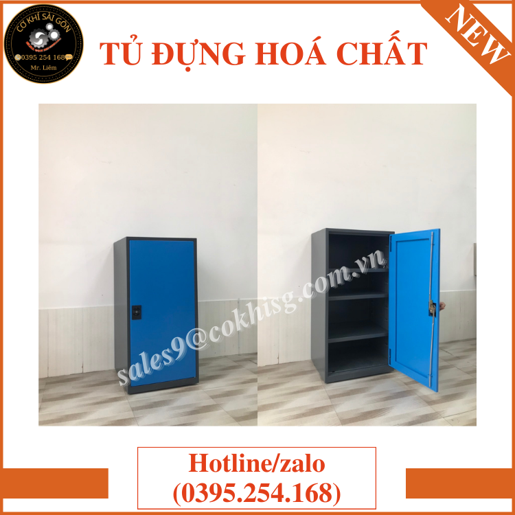 Tủ đựng hoá chất mẫu mới nhất năm 2023, bền đẹp chắc chắn