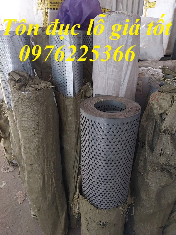 Báo giá tấm tôn đột lỗ ,thép tấm đột lỗ ,thép mạ kẽm đột lỗ