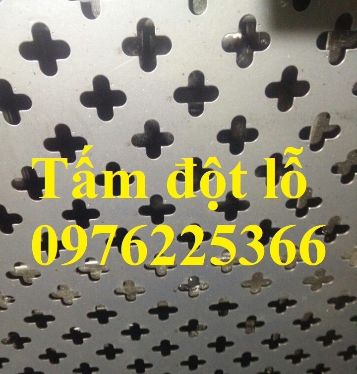 Báo giá tấm tôn đột lỗ ,thép tấm đột lỗ ,thép mạ kẽm đột lỗ
