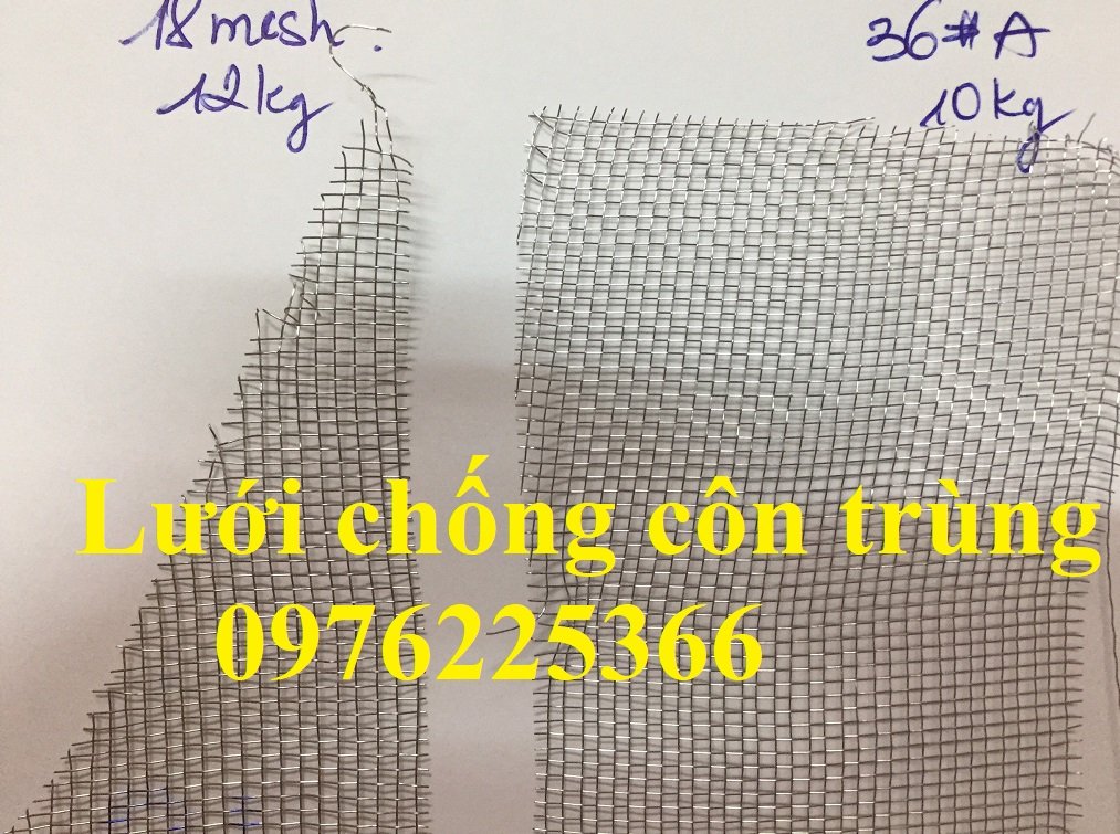 Lưới chắn côn trùng inox 304,lưới inox chống côn trùng