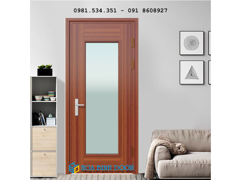 Giá cửa thép vân gỗ 1 cánh tại quận 1-  Báo giá mới nhất