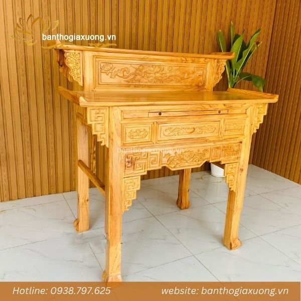Bỏ túi 40 thiết kế bàn thờ gia tiên đẹp đáng chú ý