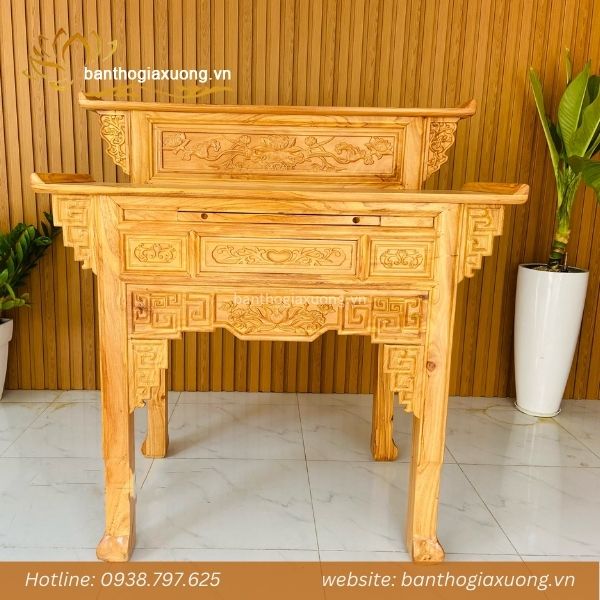 Bỏ túi 40 thiết kế bàn thờ gia tiên đẹp đáng chú ý