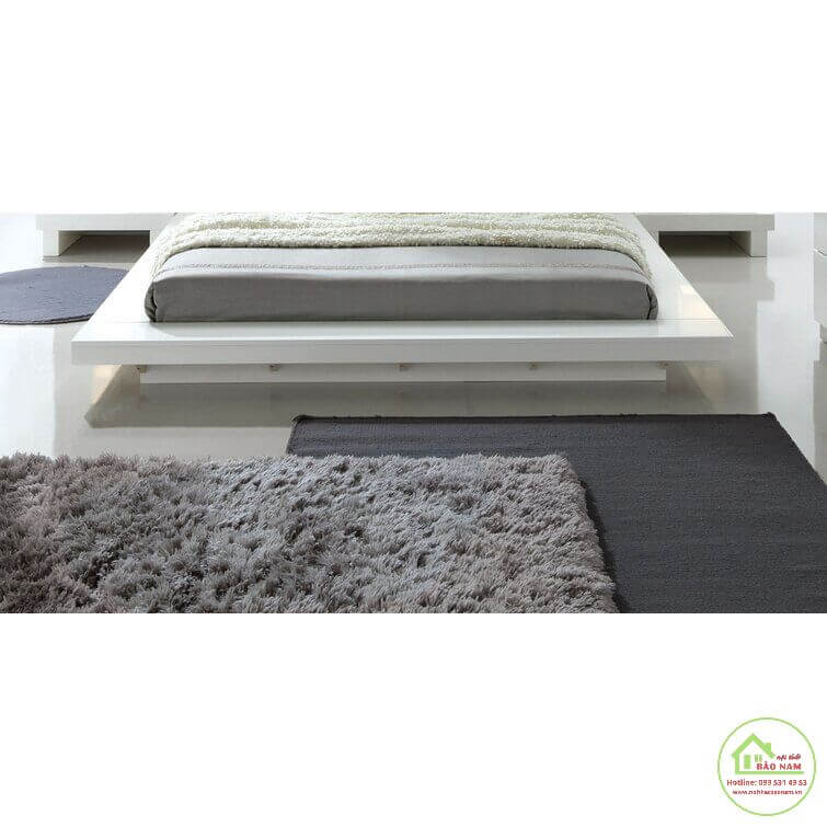 Giường bệt gỗ công nghiệp - Đóng giường ngủ gỗ giá rẻ
