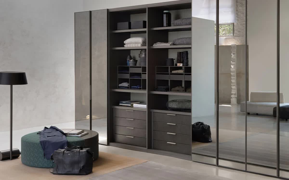 Tủ quần áo cửa kính hiện đại hcm - Xưởng gia công tủ quần áo cánh kính