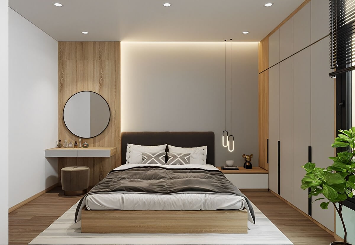 Mẫu phòng ngủ đẹp tphcm - Thi công nội thất giá rẻ tphcm