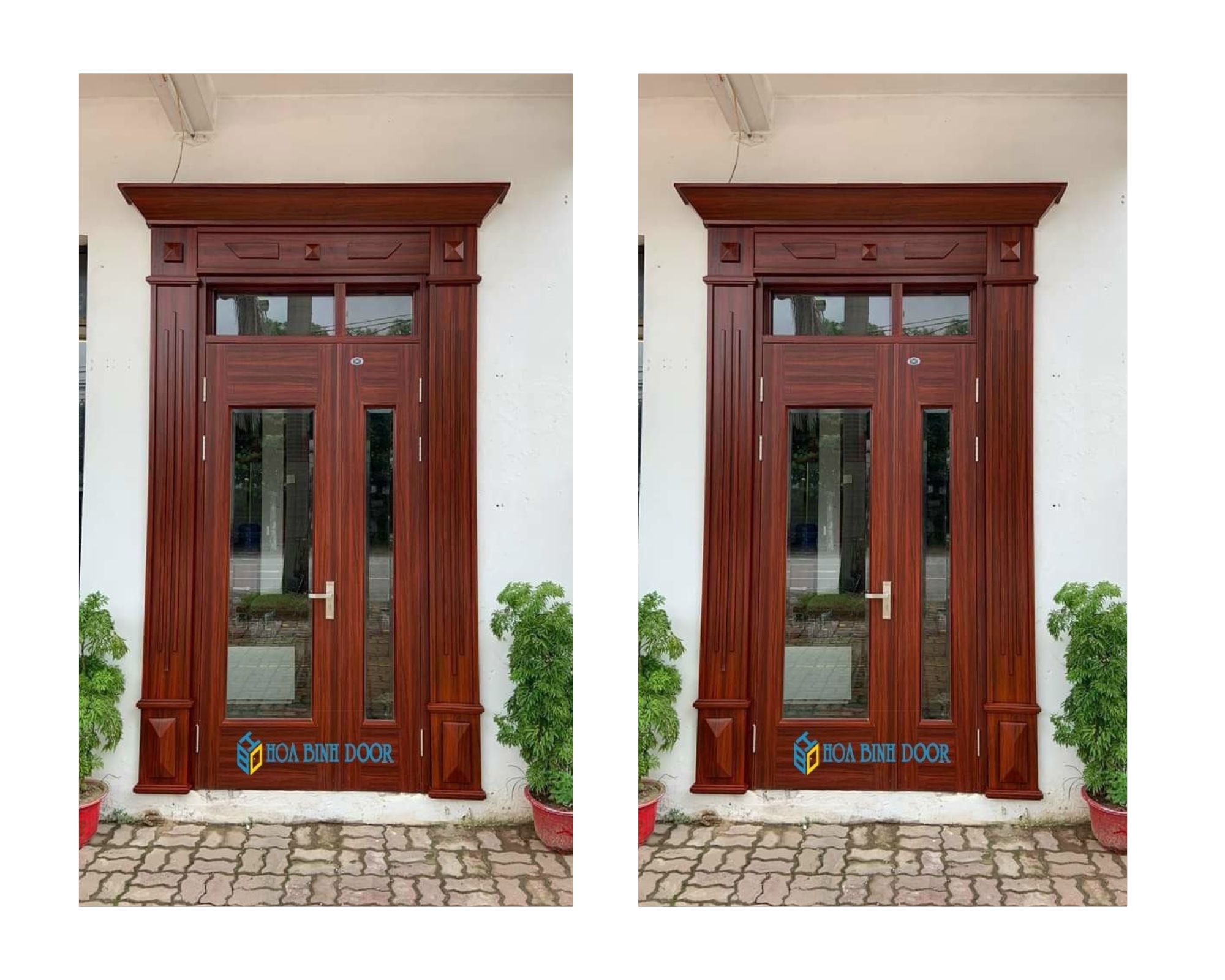 Giá Cửa Thép Vân Gỗ Tại Cần Thơ  HOABINHDOOR