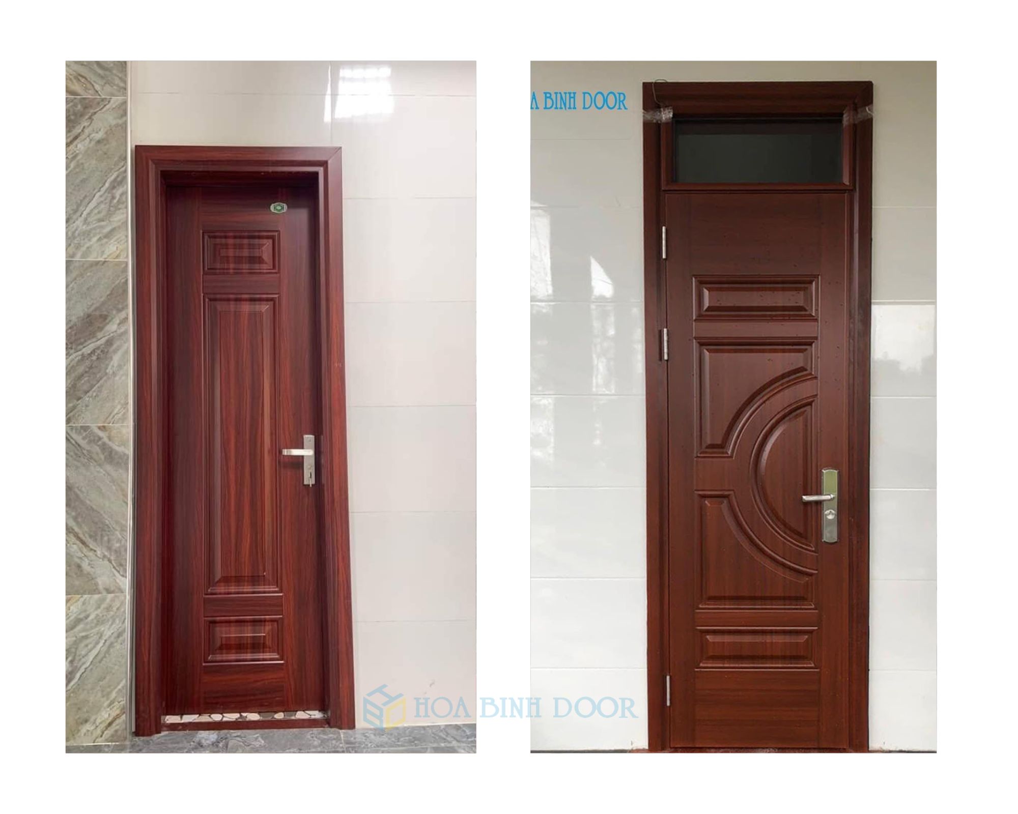 Giá Cửa Thép Vân Gỗ Tại Cần Thơ  HOABINHDOOR