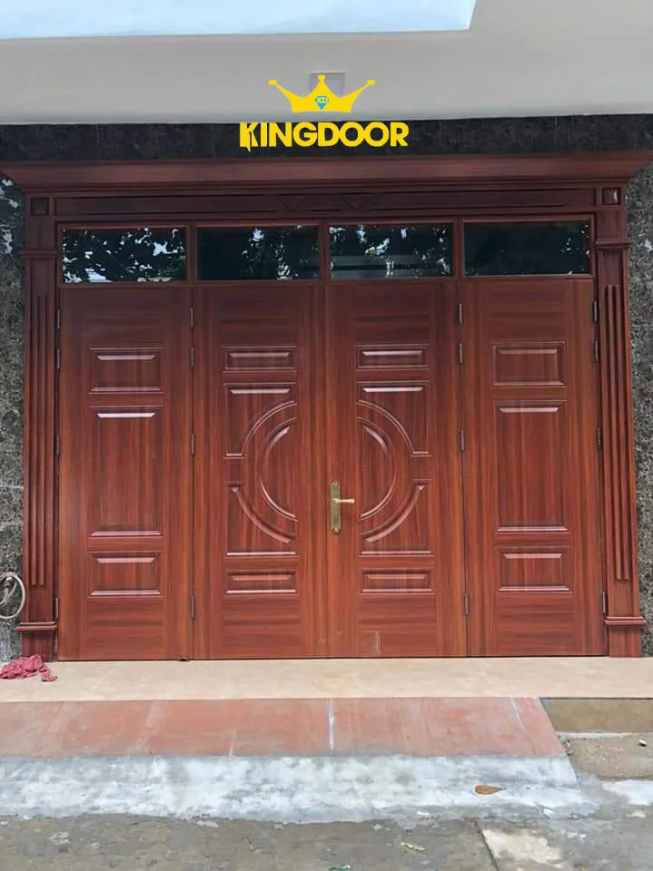 Cửa Thép Vân Gỗ Tại TpHCM - Uy tín & chất lượng