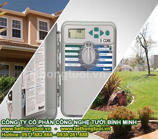 Van tưới nước hẹn giờ tự động công ty Bình Minh