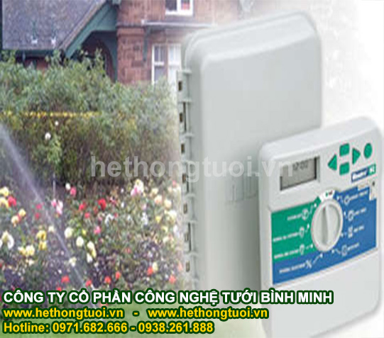 Van tưới nước hẹn giờ tự động công ty Bình Minh