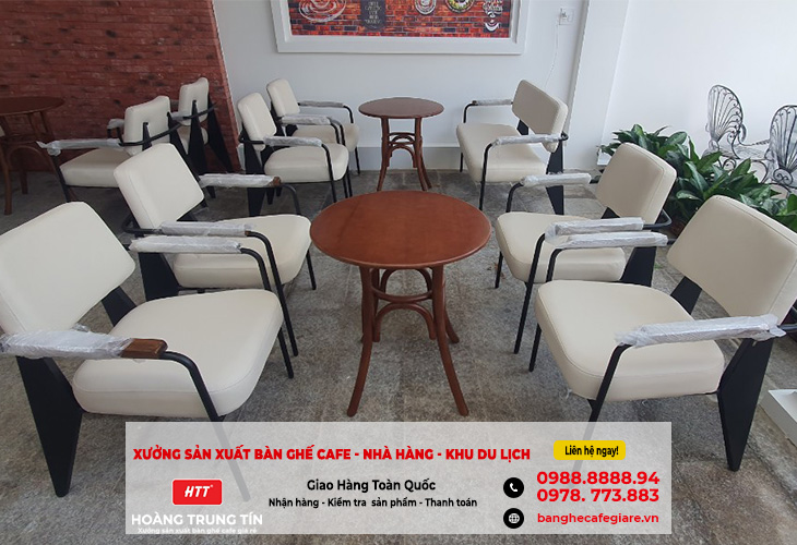 Bộ bàn ghế sofa quán cafe, nhà hàng bền đẹp giá rẻ tại Tân An